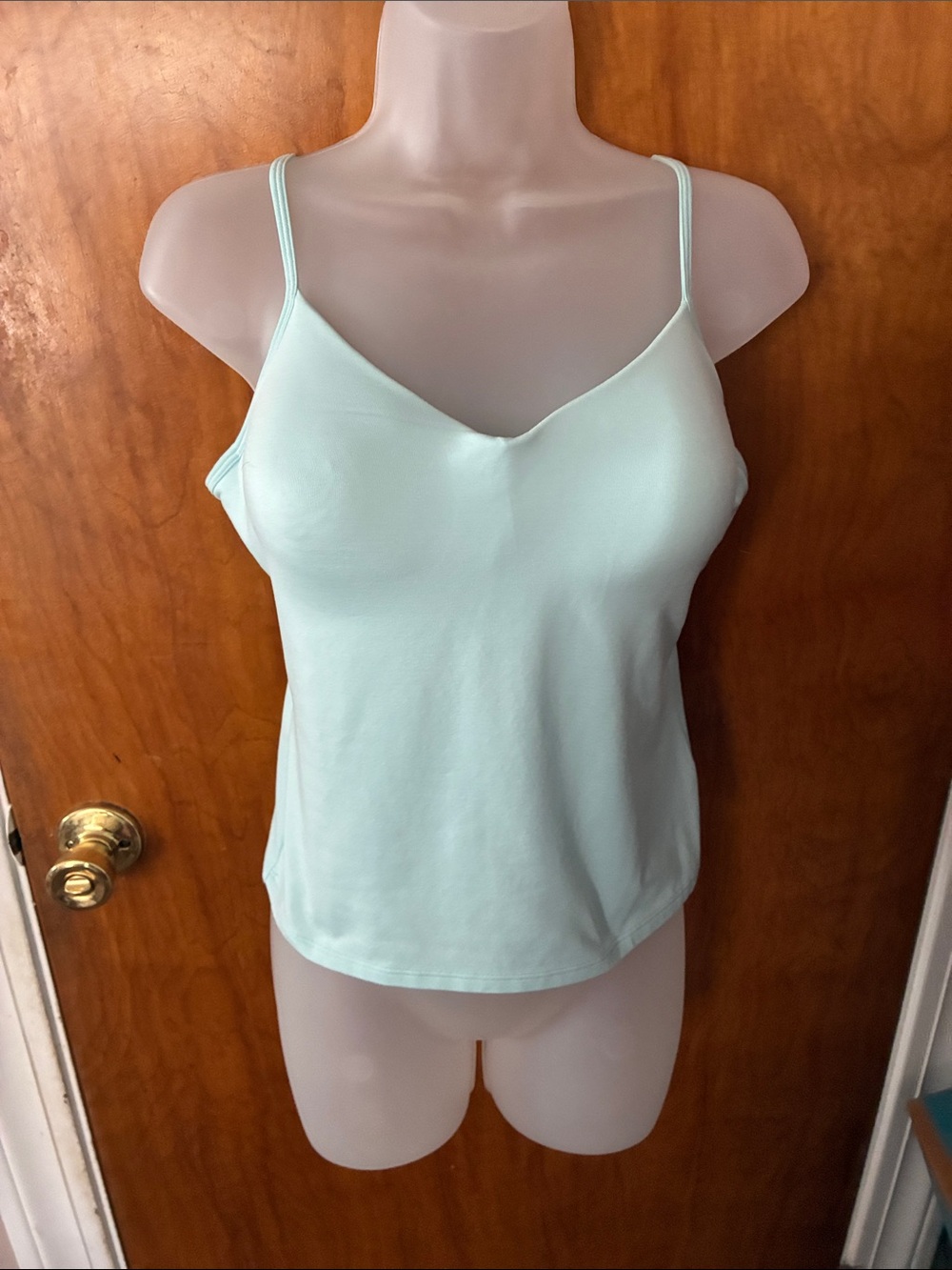 New York & Company Mint Green Spaghetti Strap Camisole